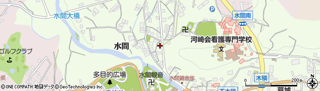 大阪府貝塚市水間485周辺の地図