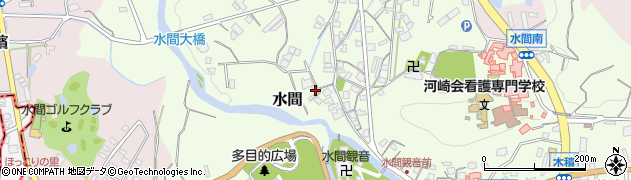 大阪府貝塚市水間408周辺の地図