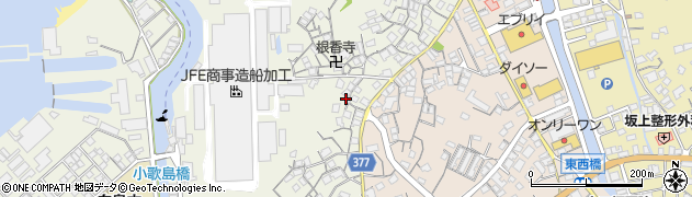 広島県尾道市向島町富浜406周辺の地図