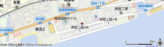 コンツェルトアート尾道管理室周辺の地図