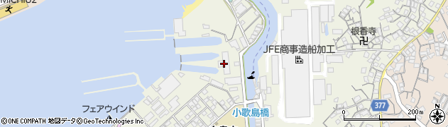 広島県尾道市向島町富浜16056周辺の地図