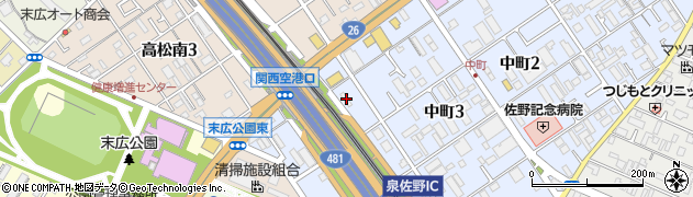 株式会社沖創工　大阪営業所周辺の地図