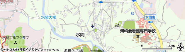 大阪府貝塚市水間442-1周辺の地図