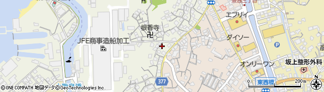 広島県尾道市向島町富浜410周辺の地図