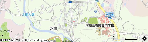 大阪府貝塚市水間212周辺の地図