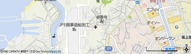 広島県尾道市向島町富浜195周辺の地図