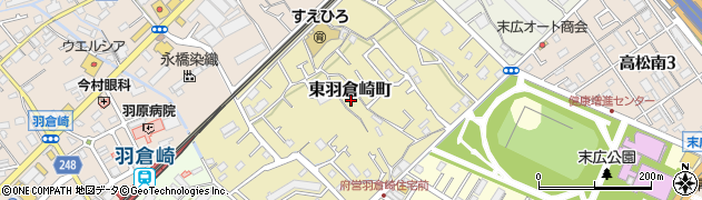 大阪府泉佐野市東羽倉崎町周辺の地図