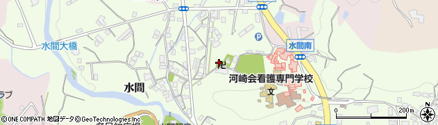 大阪府貝塚市水間836周辺の地図