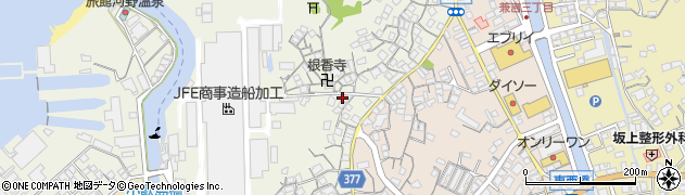 広島県尾道市向島町富浜405周辺の地図