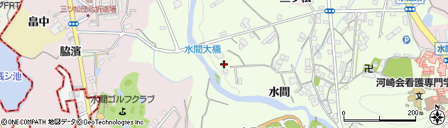 大阪府貝塚市水間374周辺の地図