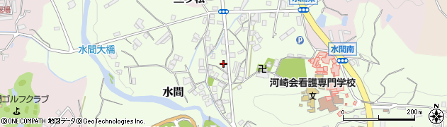 大阪府貝塚市水間214周辺の地図