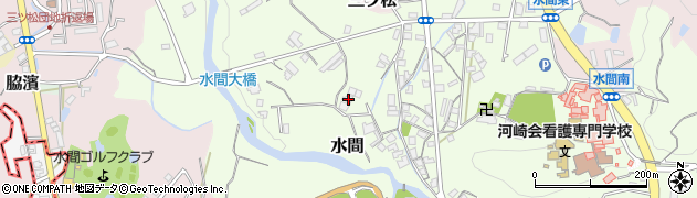 大阪府貝塚市水間410周辺の地図