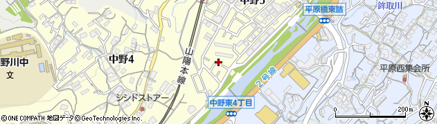 広島市営アパート周辺の地図