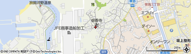 広島県尾道市向島町富浜192周辺の地図