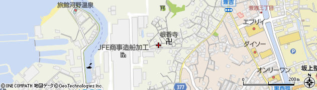 広島県尾道市向島町富浜197周辺の地図