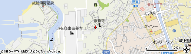 広島県尾道市向島町富浜193周辺の地図