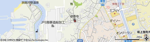 広島県尾道市向島町富浜429周辺の地図