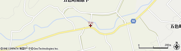 下村周辺の地図