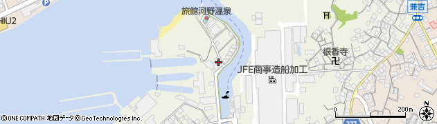 広島県尾道市向島町富浜862周辺の地図