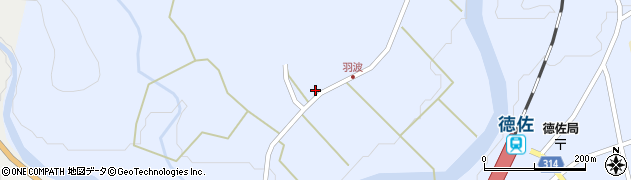 山口県山口市阿東徳佐中羽波2795周辺の地図