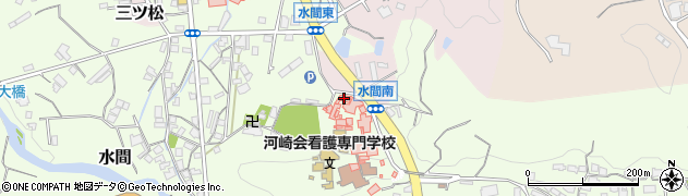 大阪府貝塚市水間90周辺の地図
