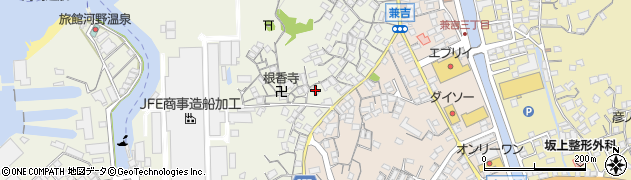 広島県尾道市向島町富浜420周辺の地図