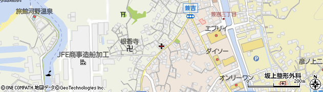 広島県尾道市向島町富浜458周辺の地図
