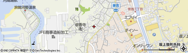 広島県尾道市向島町富浜455周辺の地図