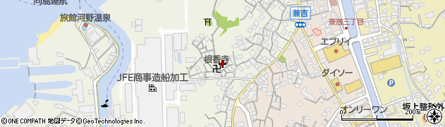 広島県尾道市向島町富浜431周辺の地図