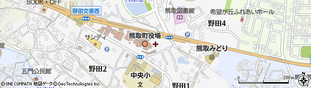 のらや 熊取店周辺の地図