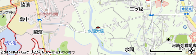 大阪府貝塚市水間325周辺の地図