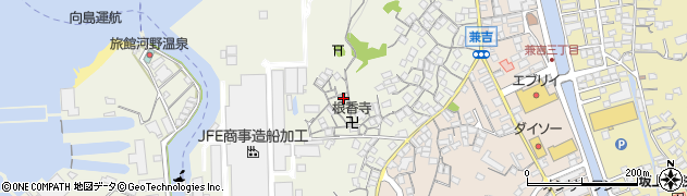 広島県尾道市向島町富浜156周辺の地図