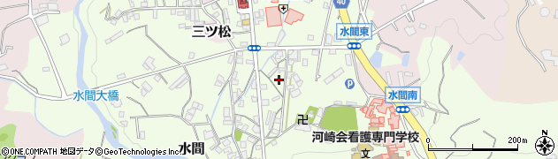 大阪府貝塚市水間203周辺の地図