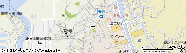 広島県尾道市向島町富浜467周辺の地図