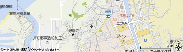 広島県尾道市向島町富浜462周辺の地図