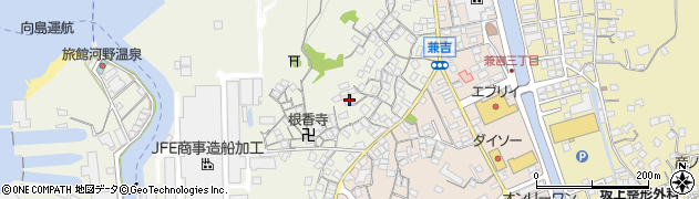 広島県尾道市向島町富浜451周辺の地図