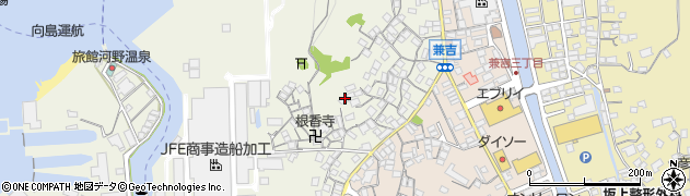 広島県尾道市向島町富浜436周辺の地図