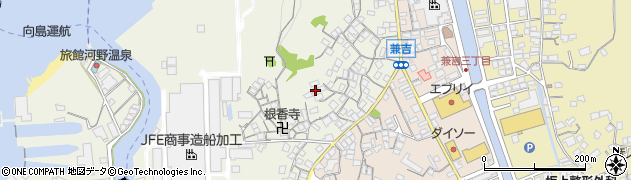 広島県尾道市向島町富浜450周辺の地図