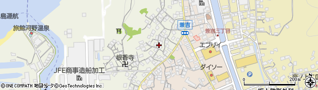 広島県尾道市向島町富浜476周辺の地図