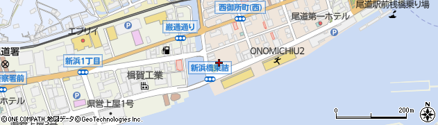 ＮＨＫ　尾道支局周辺の地図