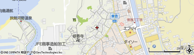 広島県尾道市向島町富浜478周辺の地図