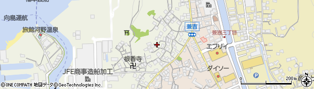 広島県尾道市向島町富浜483周辺の地図