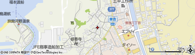 広島県尾道市向島町富浜474-2周辺の地図