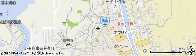 広島県尾道市向島町富浜529周辺の地図