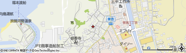 広島県尾道市向島町富浜480周辺の地図