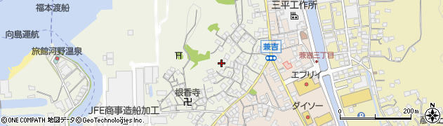 広島県尾道市向島町富浜482-1周辺の地図