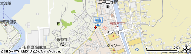 広島県尾道市向島町富浜532周辺の地図