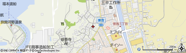 広島県尾道市向島町富浜530周辺の地図