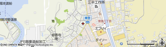 広島県尾道市向島町富浜533周辺の地図
