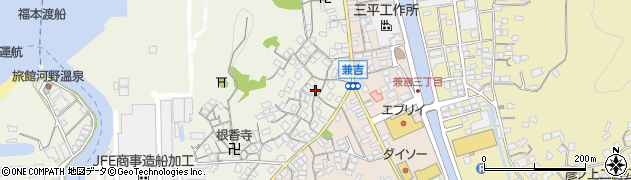 広島県尾道市向島町富浜526周辺の地図